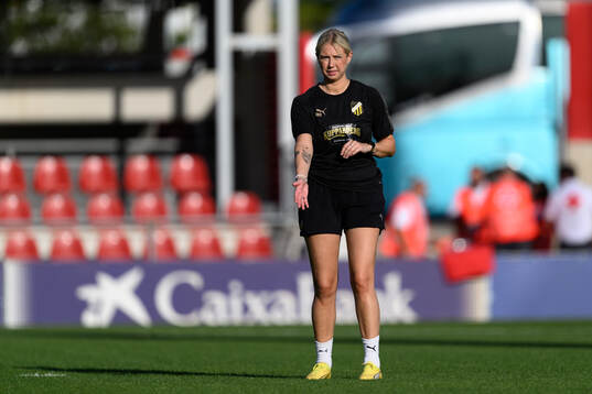 Physio Mikaela Johansson of Häcken