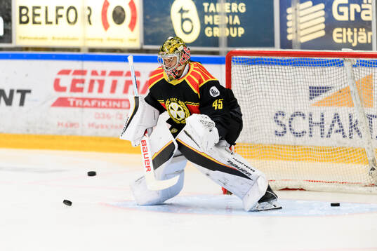 Brynäs målvakt Damian Clara