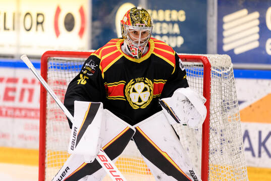 Brynäs målvakt Damian Clara