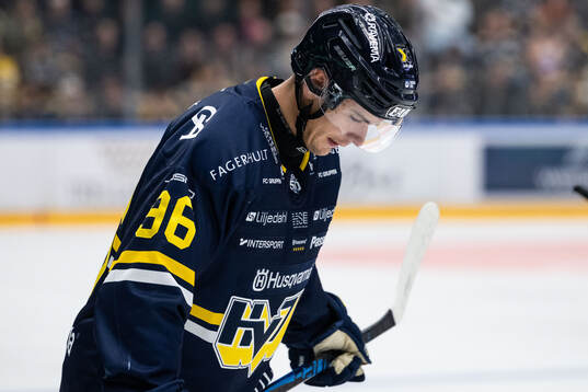 HV71s Martin Johnsen deppar