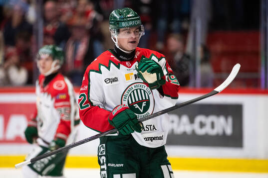 Frölundas Filip Cederqvist jublar