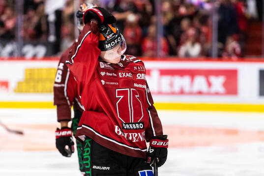Örebros Liam Danielsson deppar