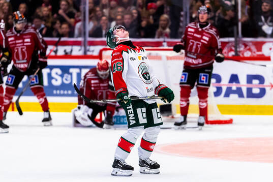 Frölundas Dominik Egli deppar