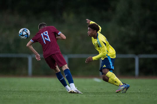 Norges Aris Qetkaj och Sveriges Salomon Basilewsky