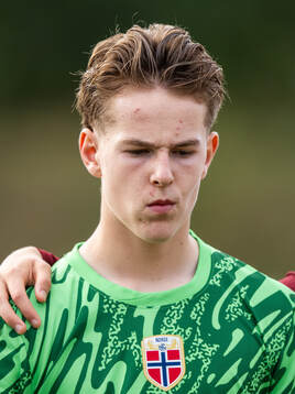 Norges målvakt Christian Åbø Flørenæs