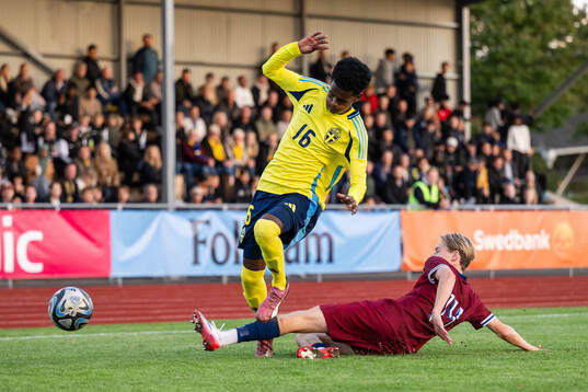 Sveriges Alinur Elmi Roble och Norges Andreas Gundhus Larsen