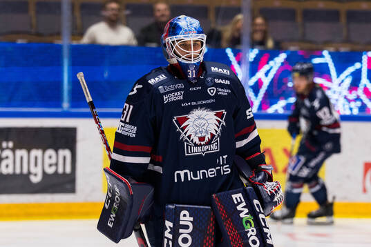 Linköpings målvakt Jesper Myrenberg