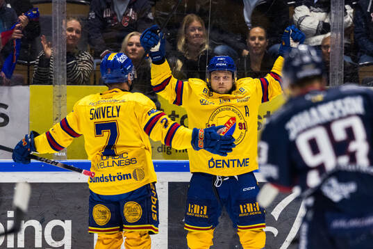 Djurgårdens Jesper Pettersson jublar