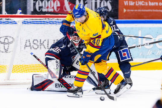 Linköpings målvakt Waltteri Ignatjew och Djurgårdens