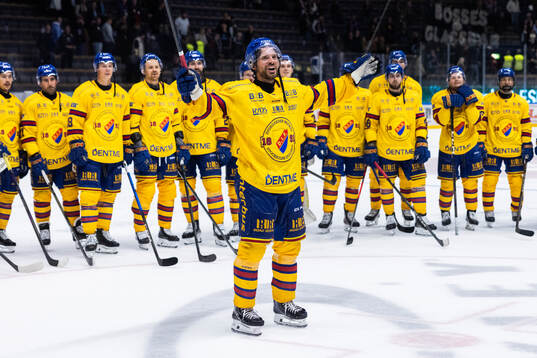 Djurgårdens Jacob Josefson jublar