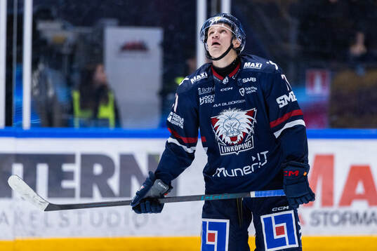 Linköpings Eskild Bakke Olsen deppar