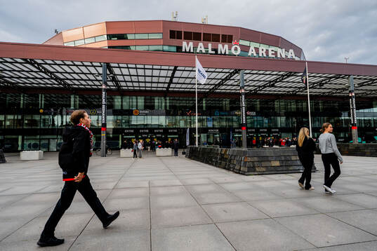 Exteriör Malmö Arena