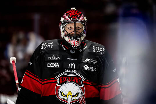 Malmö Redhawks målvakt Daniel Marmenlind
