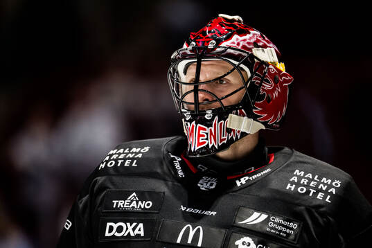 Malmö Redhawks målvakt Daniel Marmenlind