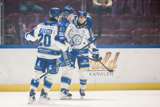 Leksands Nolan Stevens, Anton Johansson och Joonas Lyytinen