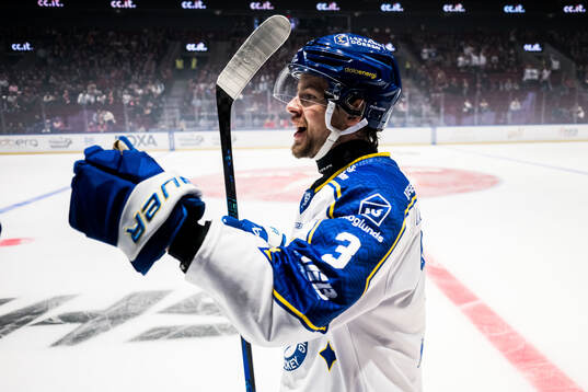 Leksands Fred Nilsson jublar