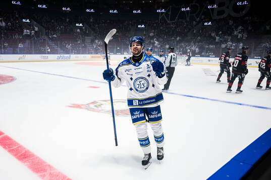Leksands Fred Nilsson jublar