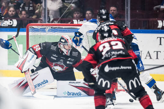 Malmö Redhawks målvakt Marek Langhamer