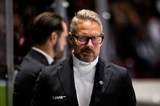 Leksands tränare Johan Hedberg