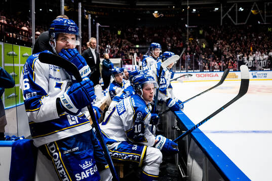 Leksands Alexander Lundqvist och Anton Johansson deppar