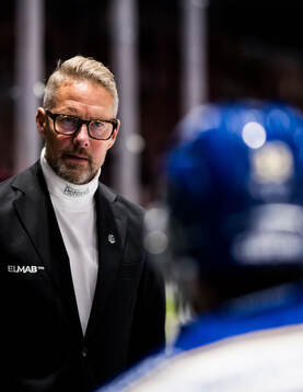 Leksands tränare Johan Hedberg