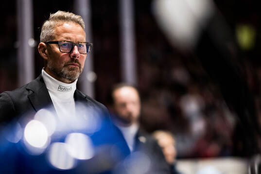 Leksands tränare Johan Hedberg