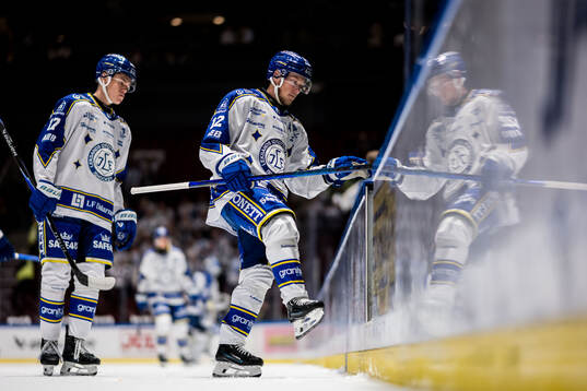 Leksands Dennis Altörn och Kalle Östman deppar