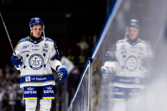 Leksands Olle Strandell deppar