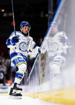 Leksands Olle Strandell deppar
