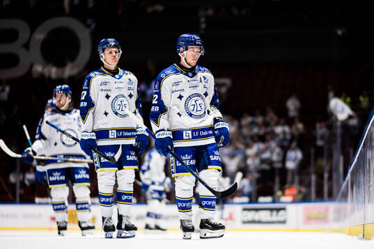 Leksands Dennis Altörn och Kalle Östman deppar