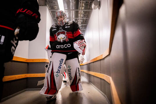 Malmö Redhawks målvakt Marek Langhamer