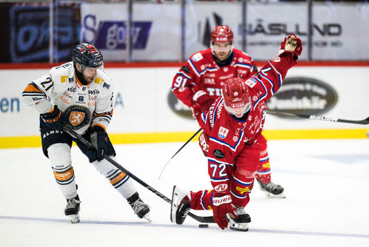 Växjös Brian Cooper och Timrås Erik Walli Walterholm