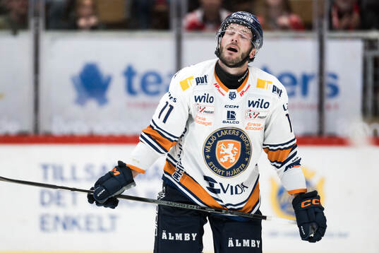 Växjös Brogan Rafferty deppar