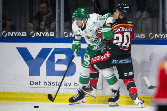 Rögles Lukas Ekeståhl-Jonsson och Luleås Casper