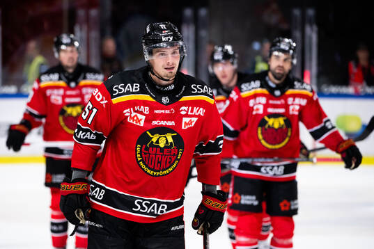 Luleås Markus Nurmi jublar