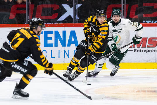 Skellefteås Valter Lindberg och Färjestads Luke Philp