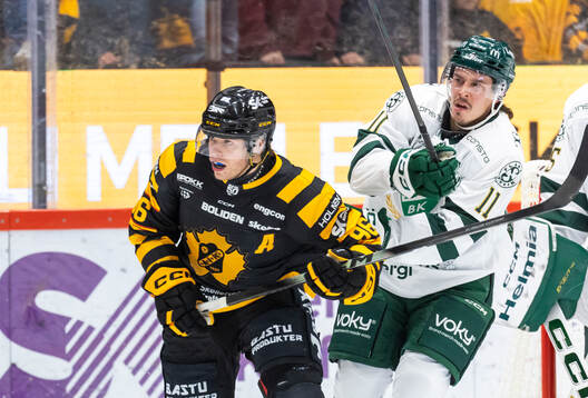 Skellefteås Rickard Hugg och Färjestads Joakim Nygård