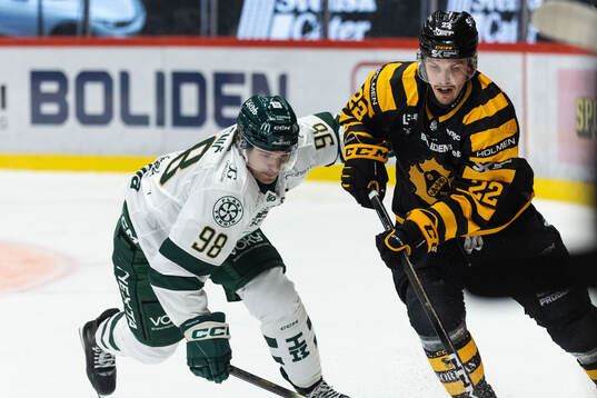 Färjestads Marian Studenic och Skellefteås Jonathan