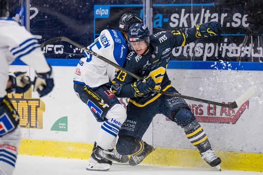 Södertäljes Henrik Eriksson och Karlskogas Gustaf Franzén