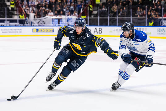 Södertäljes Carter Ashton och Karlskogas Tobias Sjökvist