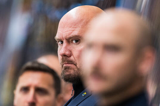 Södertäljes assisterande tränare Nicklas Grossman