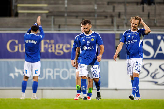 GIF Sundsvalls spelare deppar