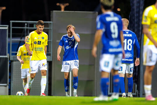 GIF Sundsvalls Malte Hallin deppar
