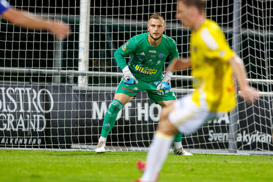 Falkenbergs målvakt Anton Andersson