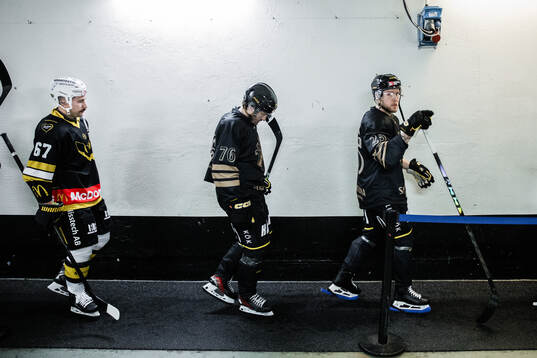 Västerås Konstantin Komarek, AIKs Erik Aterius och