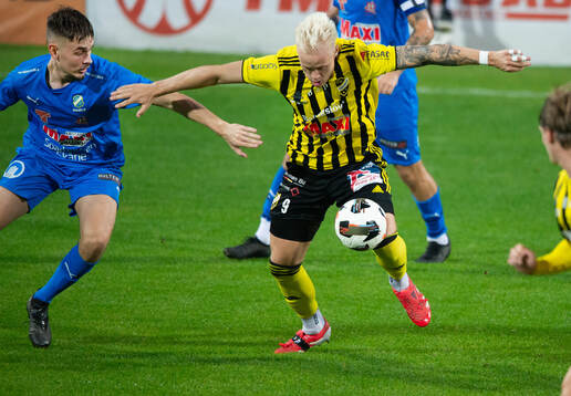 IFK Hässleholms Alexander Sjöström i matchen i div. 2