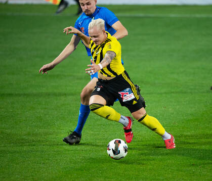 IFK Hässleholms Alexander Sjöströmi matchen i div. 2