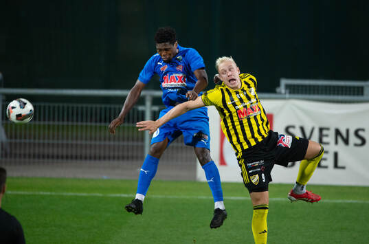IFK Hässleholms Alexander Sjöström i matchen i div. 2