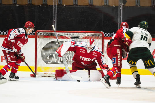 Timrås målvakt Simon Westling