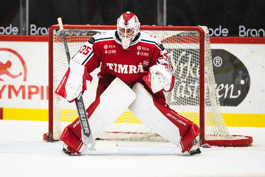 Timrås målvakt Simon Westling